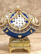 Faberge egg bridal shower gift & Faberge Neckalce 24k GOLD Handmade gift for her picture