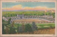 Postcard the Stadium Syracuse University Syracuse NY 1951 picture