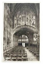 Gloucester Cathedral. Lady Chapel. West. vintage postcard picture