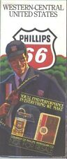 1982 Phillips 66 Western-Central US Vintage Road Map  picture