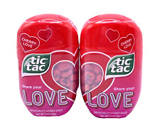 RARE Ltd Ed. Share your Love Pair TIC TAC CHERRY LOVE Flavor Printed Candy Mints picture