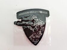 EXO Charge / Mission Ready Power Gray Hook and Loop Patch Military picture