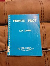 ANTIQUE 1974 FAA PRIVATE PRIVATE PILOT EXAM AND OTHER AVIATION BROCHURE  picture