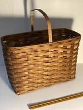 RARE Longaberger JW Bread & Milk Basket - Made By John Wendell himself J W picture