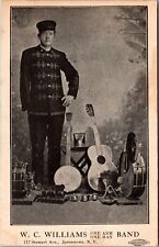 Postcard W.C. Williams One Arm One Man Band~133211 picture
