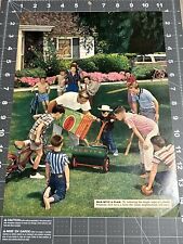 1959 Life Magazine Scotts Lawn Man with a Plan  Trimmed Original Print Ad picture