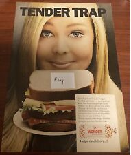 1968 Vintage Wonder Bread Tender Trap Helps Catch Boys Ad picture