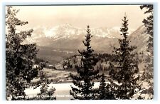 Glimpse Of Mt. Holy Cross & Range Near Climax CO Colorado RPPC Real Photo picture