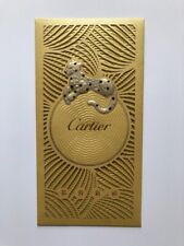 Cartier Chinese New Year ONE Gold Money Envelope Pocket Packet Panther Lucky NEW picture