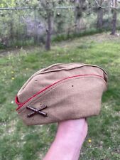 WWI Piped Artillery Officer’s Overseas Cap French Made picture