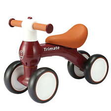 Baby Walker Balance Bike, Wine Red - Perfect Ride-On Toy for 1-Year-Olds picture