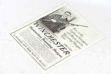 1912 Winchester Model 1912 Hammerless Repeating Shotgun Full Page Advertisement picture