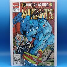 New Mutants #96 - [RARE] Rob Liefeld Signature + COA - NM/M picture