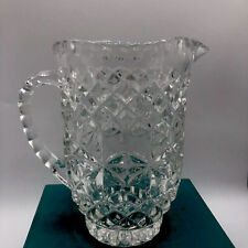 Beautiful Lead Crystal 7 Inch Tall Pitcher Pretty picture
