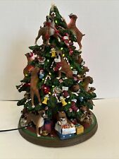 Danbury Mint Boxer Christmas Tree Missing Star And Number Of Broken Ears Tail picture