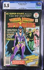 DC SUPERSTARS #17 CGC 5.5 FIRST APPEARANCE OF HUNTRESS DC COMICS picture