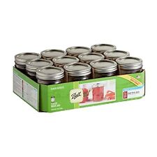 Mason Canning Jars With Lids & Bands, Regular Mouth, 8 oz, 12 Pack picture