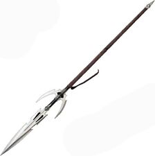 KIT RAE Allaxdrow Spear - Stainless Steel Blades, Blackened Steel Shaft, Leather picture