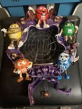 RARE  Retired Bradford Exchange   M&M’s halloween Light Up Collectible Wreath picture