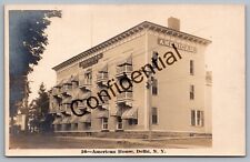 Real Photo American House At Delhi NY In The Catskills New York RP RPPC L228 picture