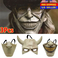 The Black Phone Costume Mask The Grabber Mask Horror Halloween Cosplay party xma picture