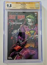 2023 NYCC Batman 251 Joker Battle Damage Trade CGC 9.8 Tyler Kirkham Artist Sig  picture