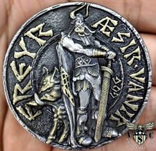 Freyr Viking Norse God Valhalla Nordic Ancient Coin picture