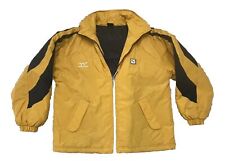 Vtg Mobil Oil Coat Black Yellow Wing Group Jiangsu Electric Power Company Puma picture