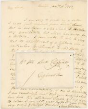1797 LETTER JAMES COLERIDGE to LORD CLIFFORD re CAPTAIN ERROR ..EXETER HORSESHOE picture