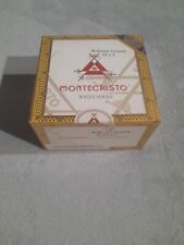 MONTE CRISTO WHITE SERIES ROBUSTO GRANDE 52 X 5 CIGAR BOX CRAFT   picture