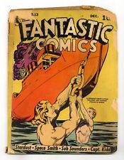 Fantastic Comics #13 FR 1.0 1940 picture