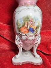 1902-1910 PROV SAXE Erdmann Schlegelmilch Porcelain Lamp Pink  $285 INS. VALUE picture