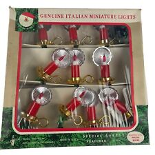 Vintage Kurt S Adler Italian Miniature Christmas Lights Candle Set picture