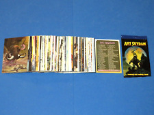 1995 ARTHUR ART SUYDAM COMPLETE BASE CARD 90 SET FANTASY ART ZOMBIES DRAGONS GOT picture