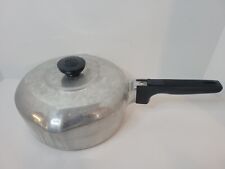 Vintage Wagner Ware Sidney O The Gourmet Pan Magnalite 2Qt 4672P W/Lid Sits Flat picture