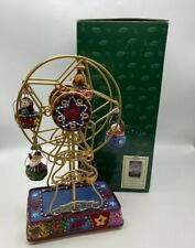 Rare San Francisco Music Box Company Christmas Ferris Wheel Musical Display picture
