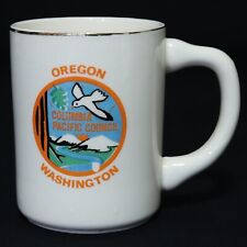 Boy Scouts VTG BSA Mug Cup Oregon, Washington, Columbia Pacific Council RARE picture