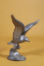Vintage Pewter Seagull Bird Figurine Seashore Tern Gull picture