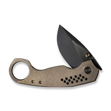WE KNIVES Envisage FrameLock 22013-3 Bronze Titanium CPM-20CV Steel Pocket Knife picture