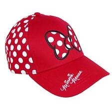 New Disney Women's Minnie Mouse Polka Dots Baseball Hat picture