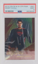 2019 SUPERMAN Henry Cavill CZX Super Heroes and Super Villains #S01 PSA 9 picture
