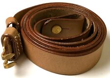 WWI & SPAN AM US M1887 SPRINGFIELD KRAG RIFLE LEATHER CARRY SLING picture