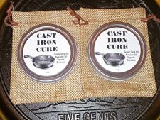 Cast Iron Cure/Beeswax Cast Iron Seasoning & Conditioner