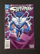 Superman #123 FN- 1st Blue Electric Suit Newsstand Variant DC Comics 1997 picture