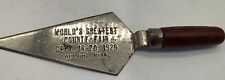 1929 Letter Opener Trowel Give Away Novelty County Fair Windom MN 5.5” picture