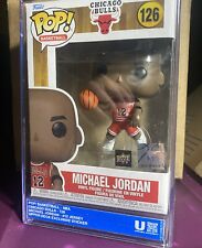 LOT- Michael Jordan & Lebron James FUNKO 126 164 POP UPPER DECK UNCIRCULATED NBA picture