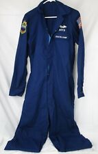 Vintage Air Force Coveralls USAF Long Sleeve Electrician Coveralls 1960's picture