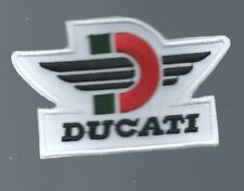 NEW 2 1/8 X 3 5/8 INCH DUCATI IRON ON PATCH  CS1 picture