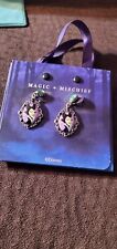 Disney Parks Magic + Mischief Jewelry Collection Villain Maleficent Earrings New picture
