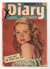 Teen-Age Diary Secrets #5 FR 1.0 1949 picture
